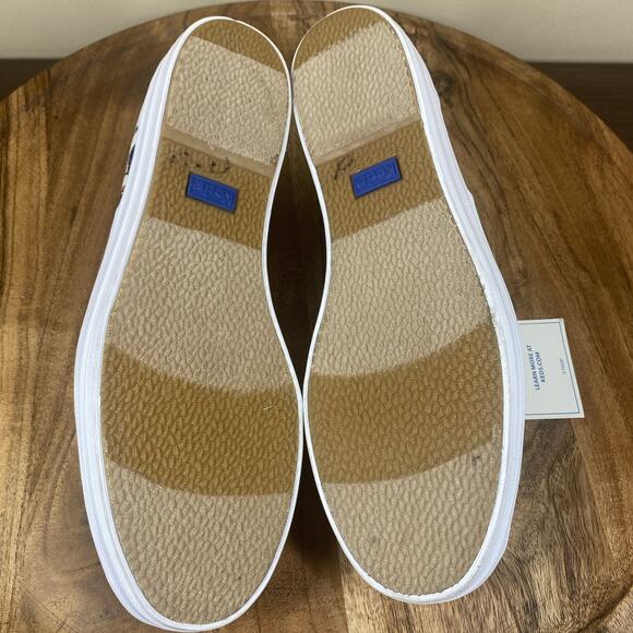 Keds Little Miss Bossy Womens Triple Deck White And Blue Size 7 Shoes - Picture 10 of 10